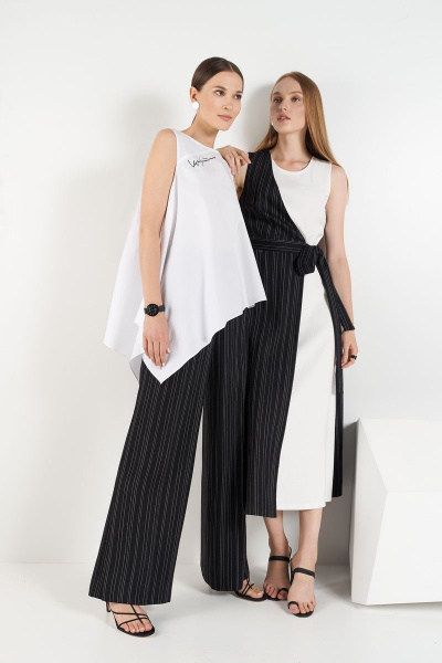 Блуза из хлопка на каждый день, демисезон BURVIN 7422-51 - фото 2