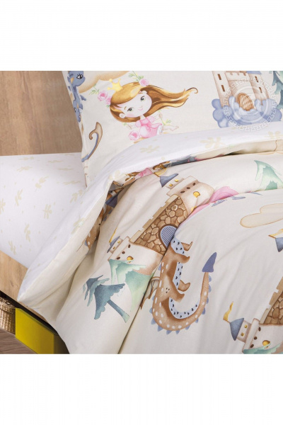 Комплект постельного белья из хлопка и поплина с клапанами АРТПОСТЕЛЬ 912 воздушный_замок - фото 3