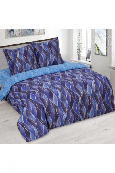 Двухспальный комплект постельного белья из бязи с карманами АРТПОСТЕЛЬ 509 родос - фото 1