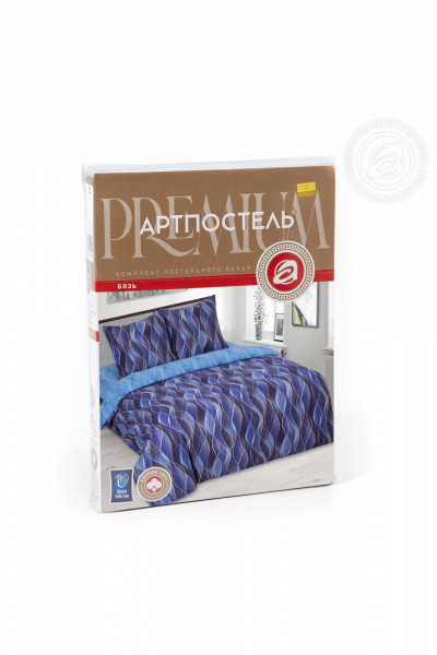 Двухспальный комплект постельного белья из бязи с карманами АРТПОСТЕЛЬ 509 родос - фото 6