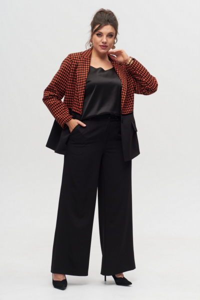 Брюки Anelli 1328 черный - фото 3