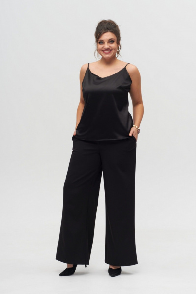 Брюки Anelli 1328 черный - фото 1