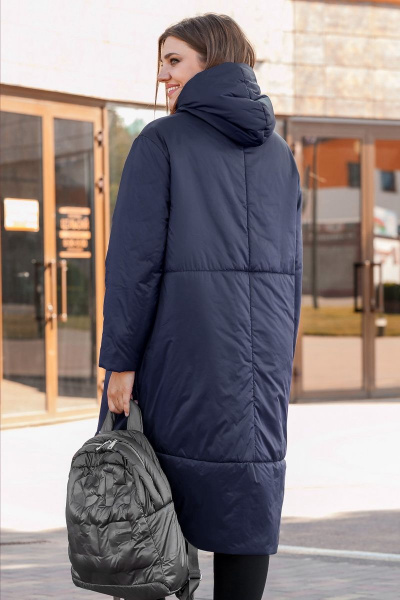 Пальто Lady Secret 6274 синий - фото 3