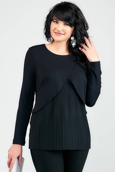 Джемпер La rouge 3042 черный - фото 1