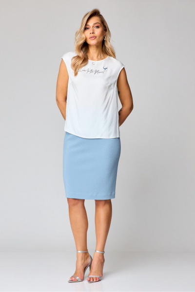 Блуза, джемпер, юбка Laikony L-371 х.гол - фото 6