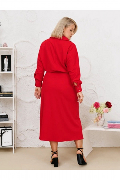 Платье Runella 1605 красный - фото 8