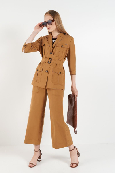 Брюки на каждый день из текстиля, демисезонные BURVIN 7327-11 - фото 1