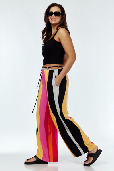 Брюки Luna 172 полоска - фото 8