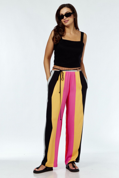 Брюки Luna 172 полоска - фото 7