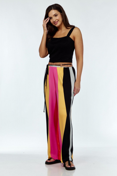 Брюки Luna 172 полоска - фото 3