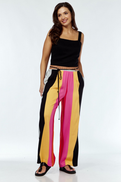 Брюки Luna 172 полоска - фото 2