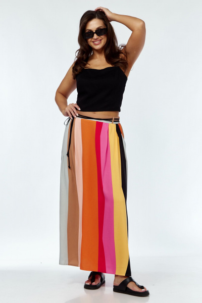 Летняя юбка Luna 171 полоска - фото 6