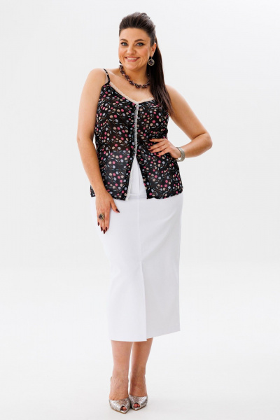 Топ Anelli 1090 черный - фото 2