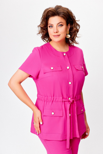 Брюки, жакет Swallow 759.1 фуксия - фото 10