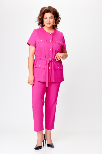 Брюки, жакет Swallow 759.1 фуксия - фото 5