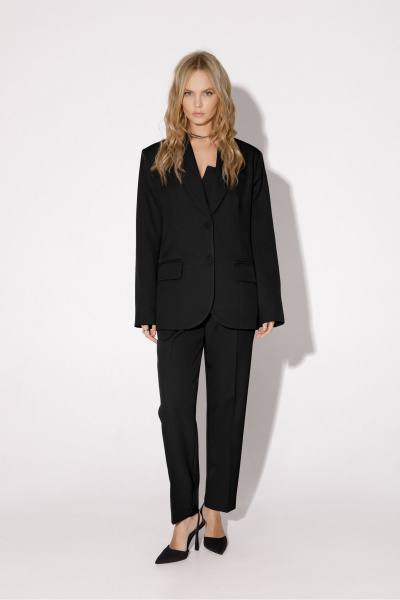 Брюки, жакет, корсет PiRS 4830 черный - фото 5