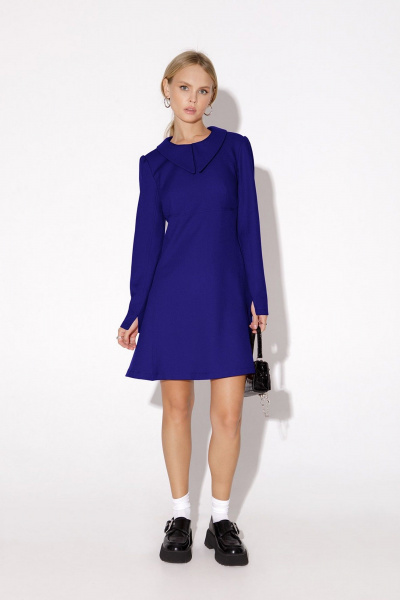 Платье PiRS 4866 синий - фото 3