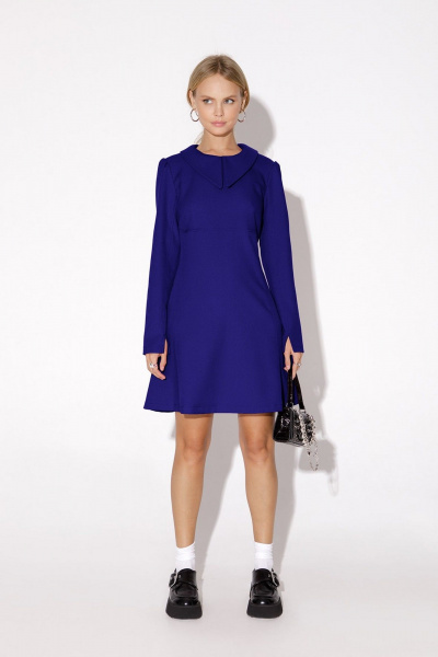 Платье PiRS 4866 синий - фото 1