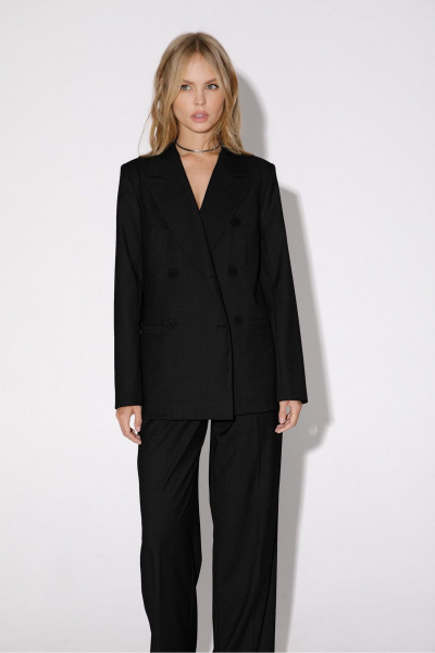 Брюки, жакет PiRS 4914 черный - фото 2