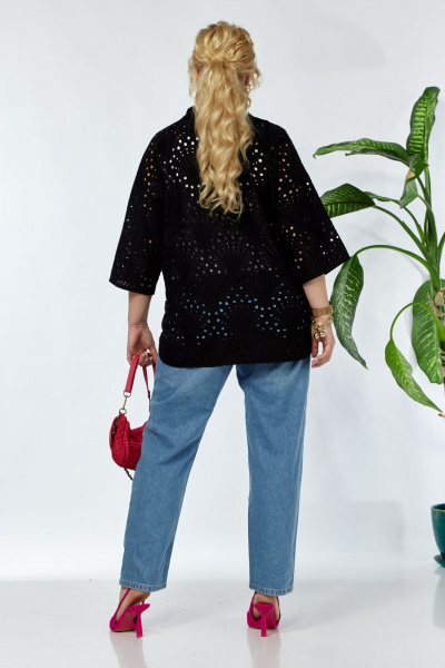 Жакет Anastasia 1122 черный - фото 11