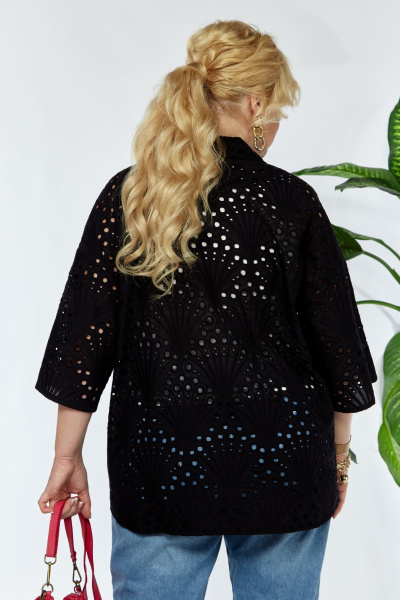 Жакет Anastasia 1122 черный - фото 10