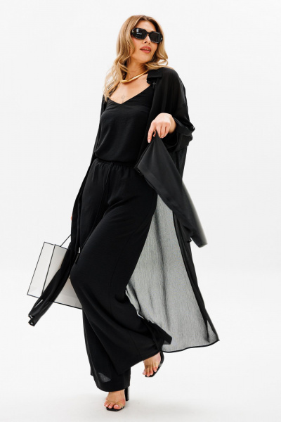 Накидка AVRIL 1018-B чёрный - фото 8