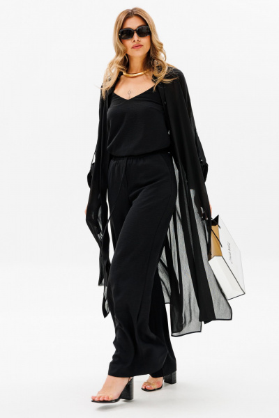 Накидка AVRIL 1018-B чёрный - фото 7