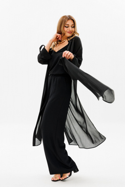 Накидка AVRIL 1018-B чёрный - фото 6