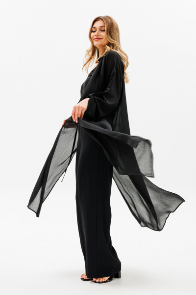 Накидка AVRIL 1018-B чёрный - фото 5