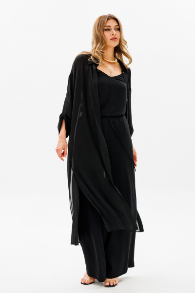 Накидка AVRIL 1018-B чёрный - фото 4