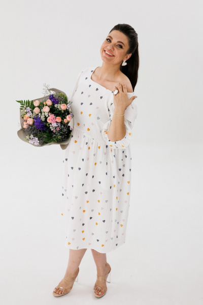 Платье Anelli 1295 разноцветные_сердечки - фото 6