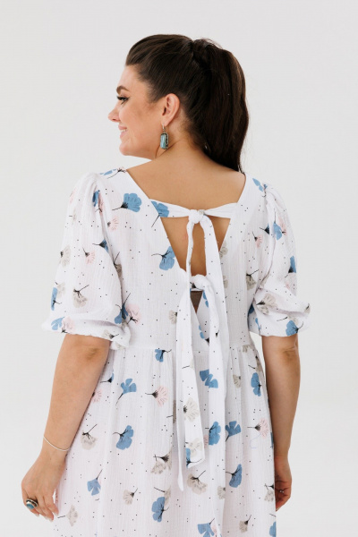 Платье Anelli 1295 гинкго_билоба - фото 3