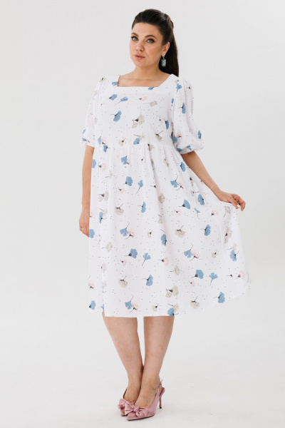 Платье Anelli 1295 гинкго_билоба - фото 1