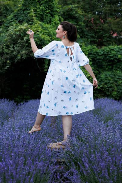 Платье Anelli 1295 гинкго_билоба - фото 9