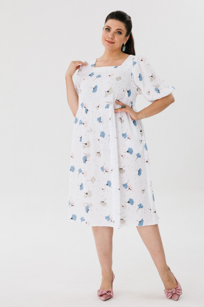 Платье Anelli 1295 гинкго_билоба - фото 6