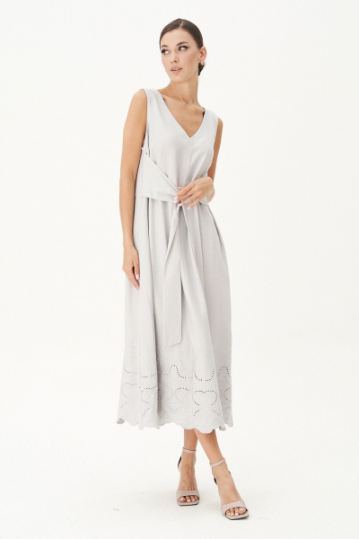 Платье Fantazia Mod 4844 серый - фото 2