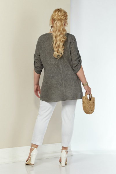 Туника Shetti 4063 графит - фото 9