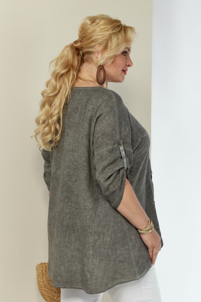 Туника Shetti 4063 графит - фото 8