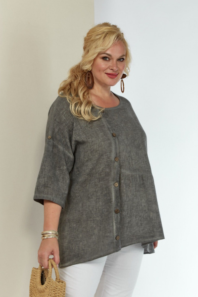 Туника Shetti 4063 графит - фото 7