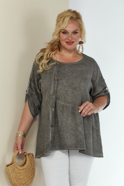 Туника Shetti 4063 графит - фото 6