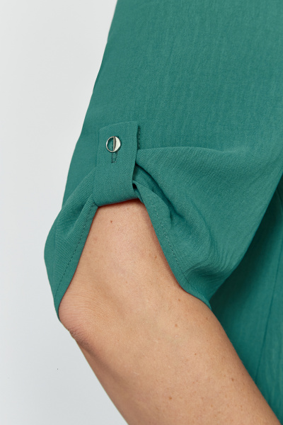 Платье с пуговицами и разрезами для нарядного и повседневного стиля Algranda А3991-1 - фото 8