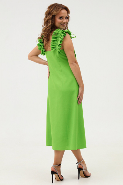 Платье-сарафан из текстиля с завязками Angelina & Сo 1120 - фото 6
