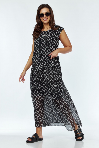 Юбка Luna 176 черный - фото 5