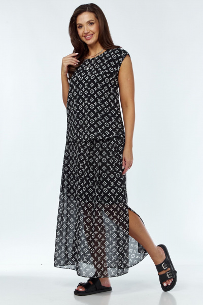 Юбка Luna 176 черный - фото 4