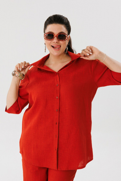 Брюки, рубашка Anelli 1477 гренадин - фото 7