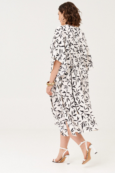 Туника Almirastyle 368 черный,белый - фото 6