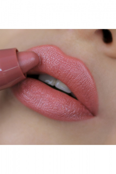 Помада Satin Colors бежевый для губ с витамином С и Е Belor Design SATIN COLORS тон 1 бежевый - фото 2