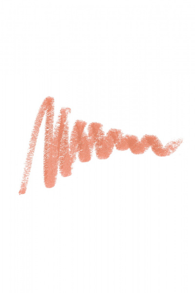 Карандаш для губ бежевый и коричневый с насыщенным пигментом LUXVISAGE SOFT MATTE 608 Coral Beige - фото 2