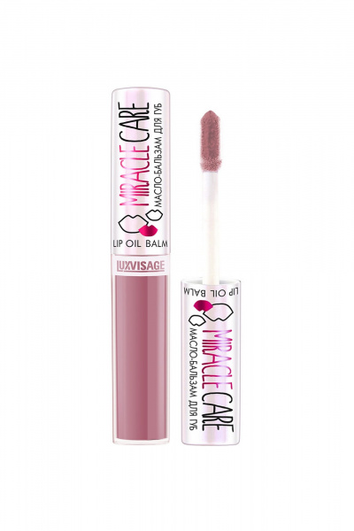 Бальзам для губ с питанием и нежным объемом LUXVISAGE MIRACLE CARE 103 lilac nude - фото 1