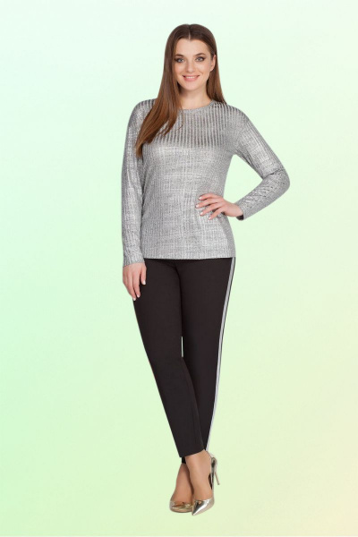 Блуза и брюки из текстиля и трикотажа для каждый день Vitol Fashion В-2535 - фото 1